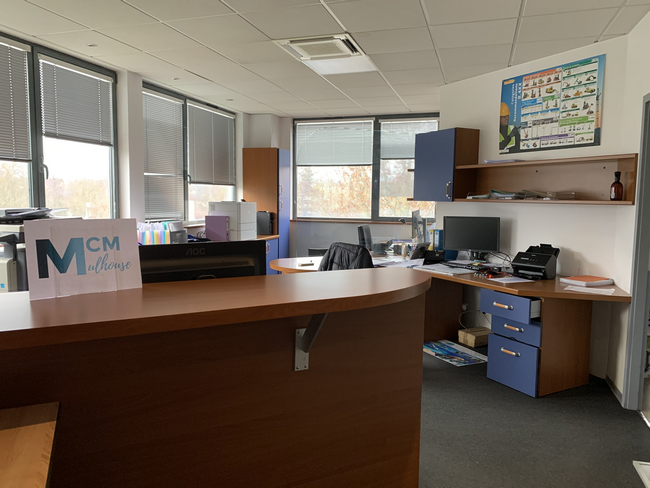 Les bureaux de l'agence d'emploi MCM Mulhouse